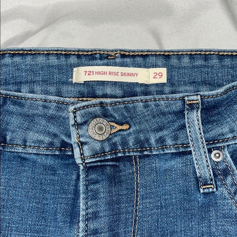 LEVI’S High Rise Skinny Jeans - Picture 4 of 5